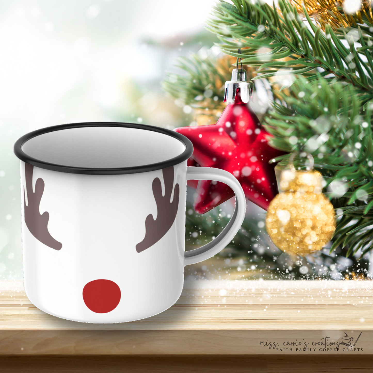 Red Nose Deer Cut File