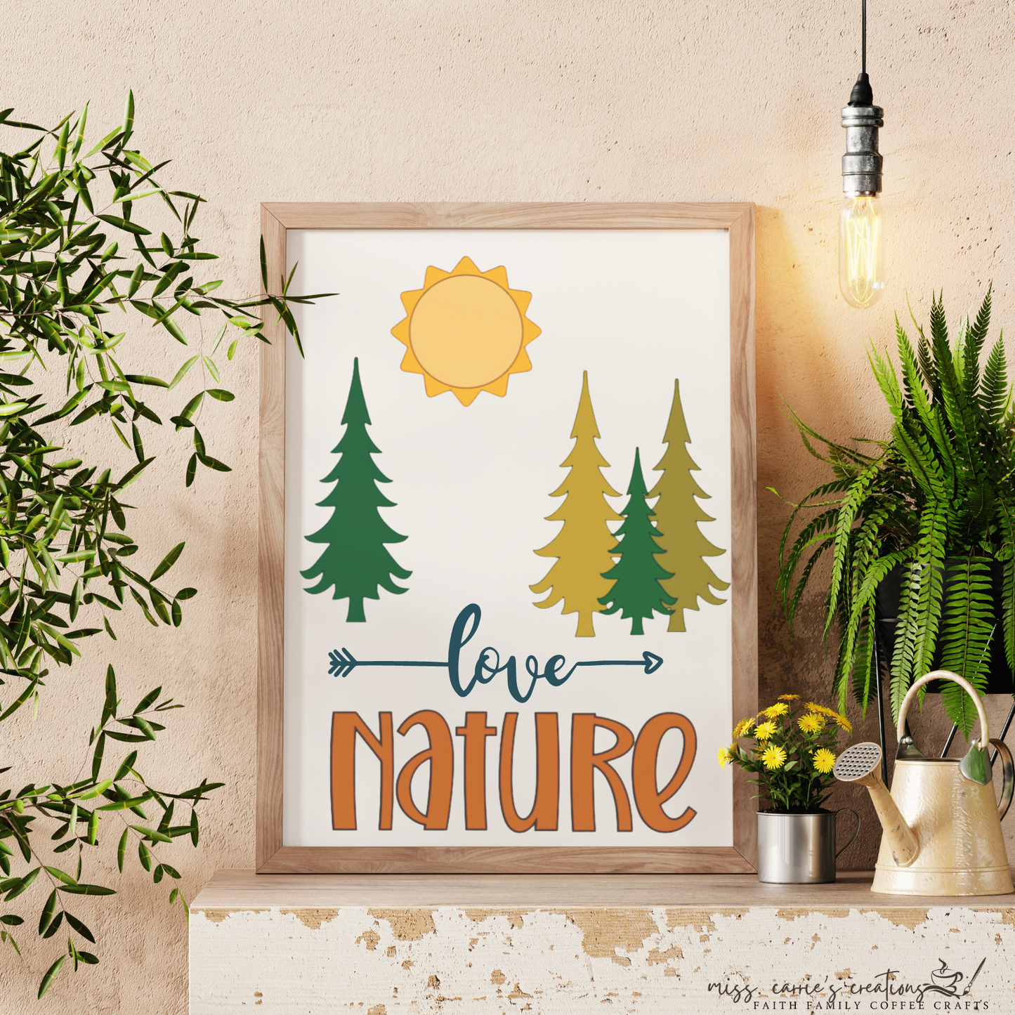 Nature Hike Cut File