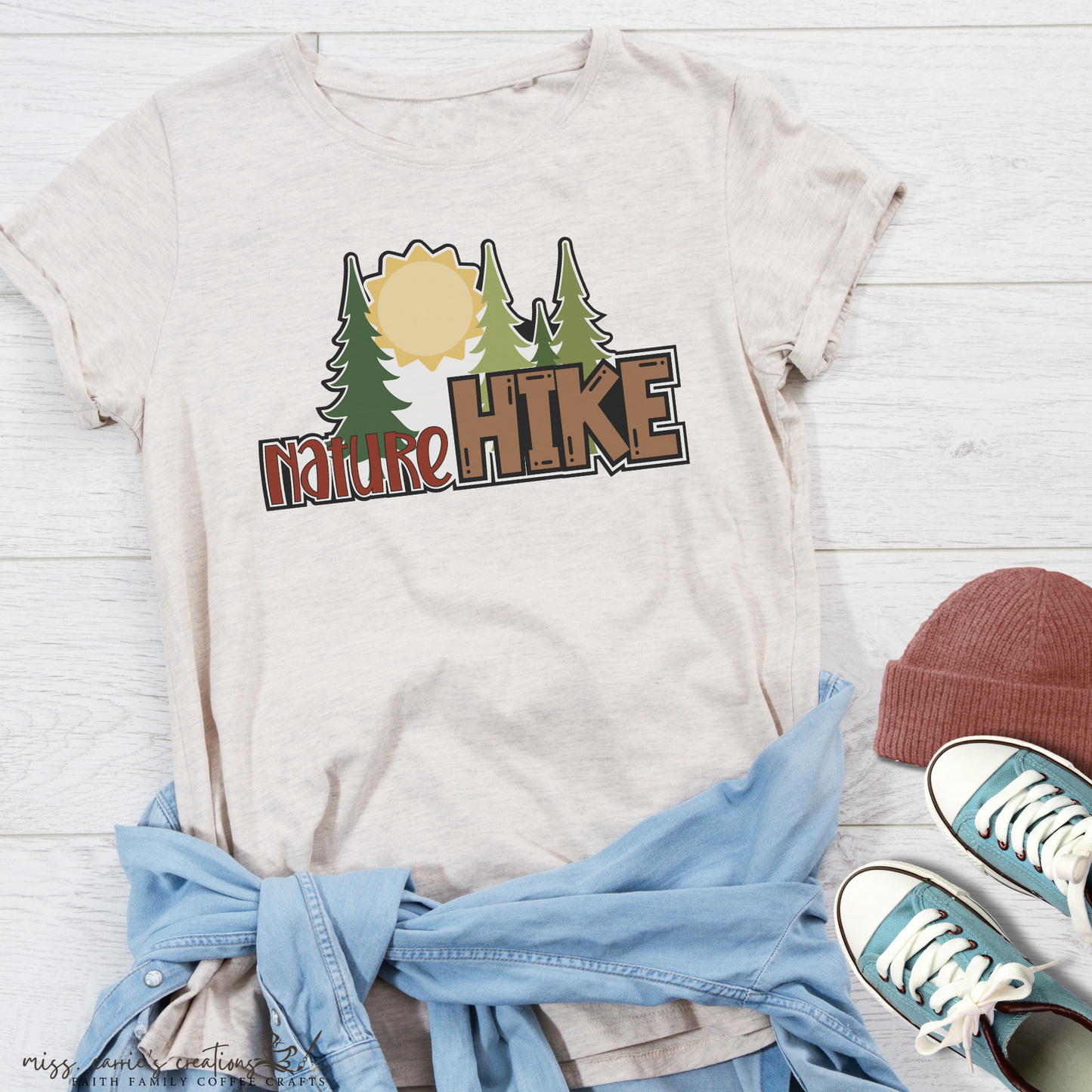 Nature Hike Cut File