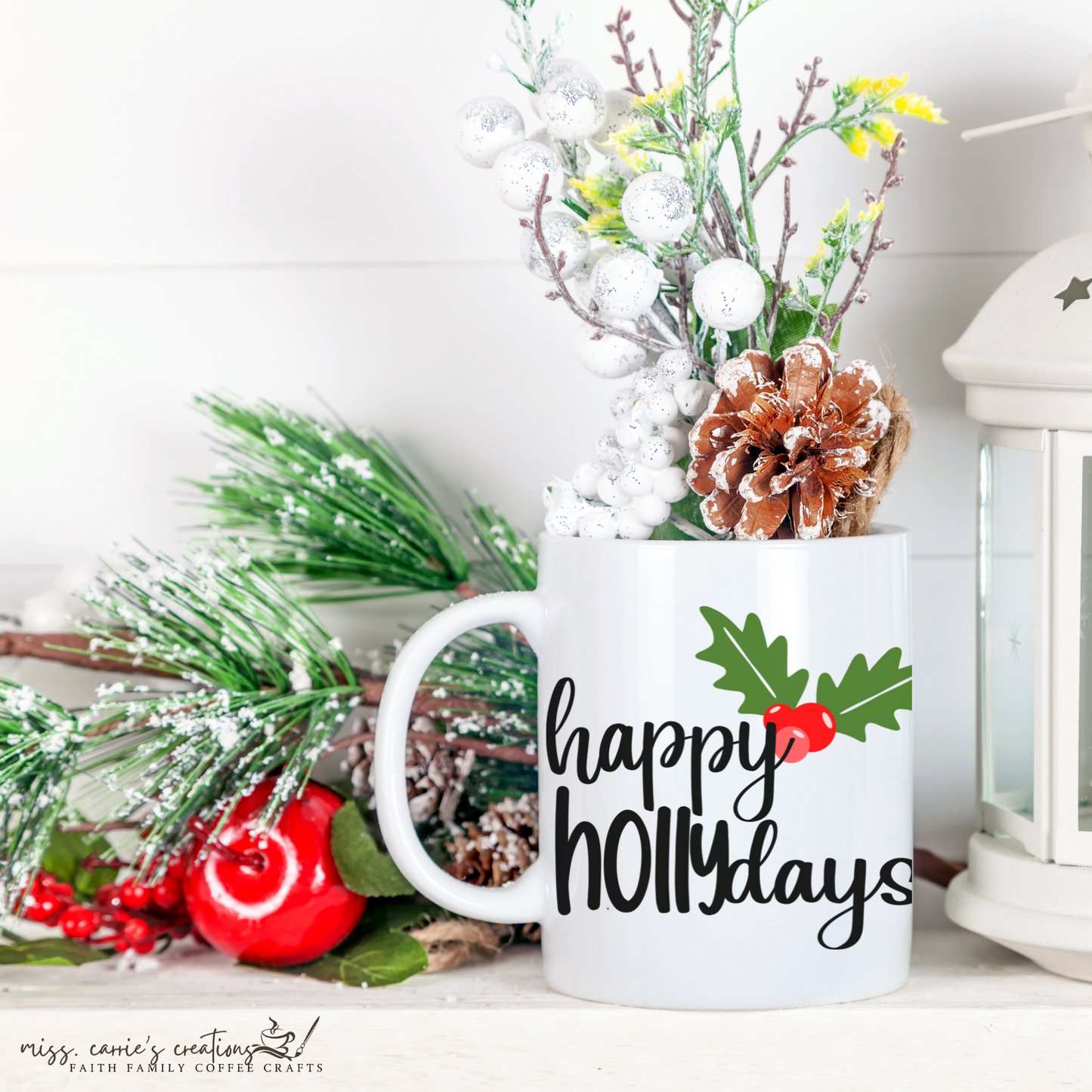 Happy HollyDays Cut File