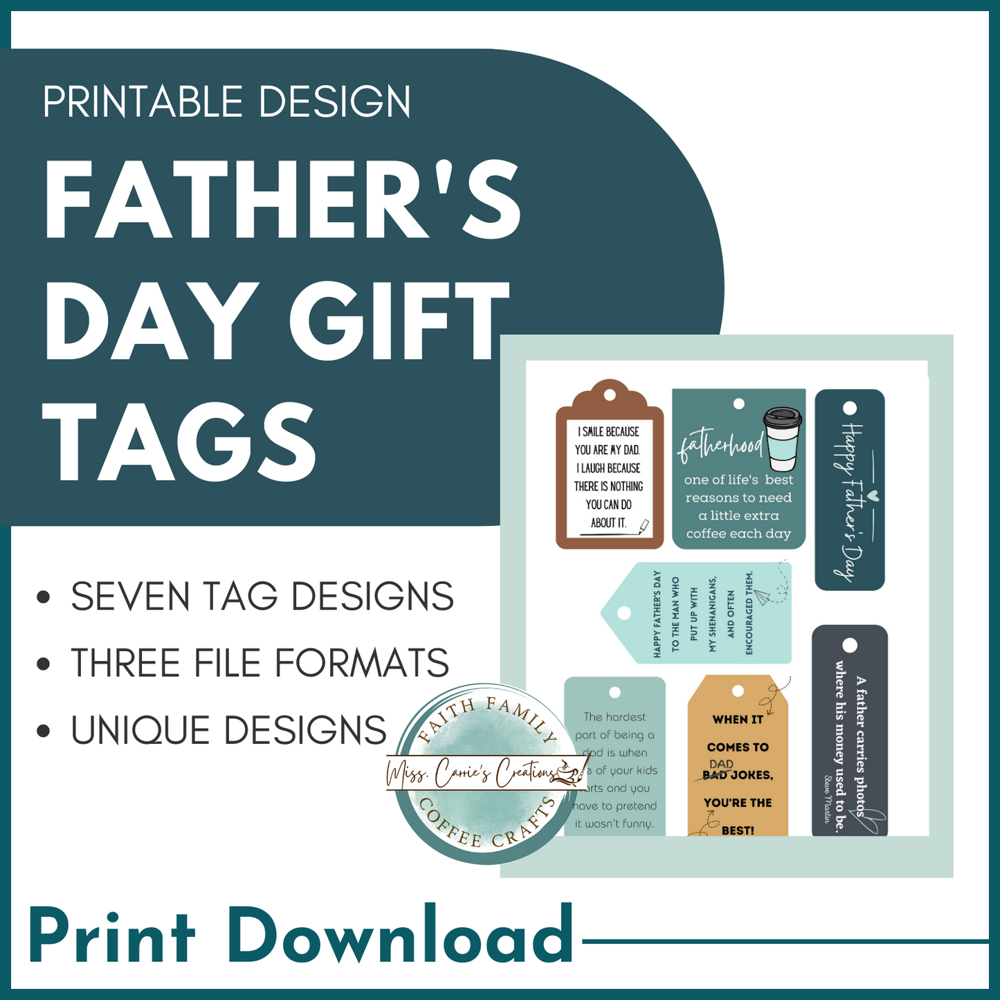 Father's Day Tags