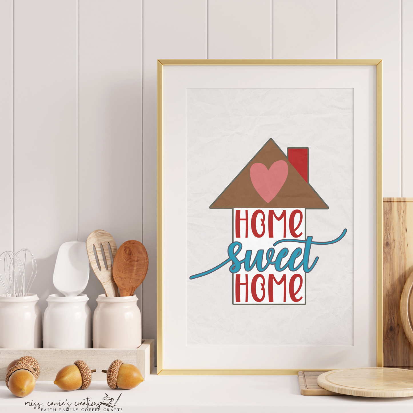 Home Sweet Home Cut File