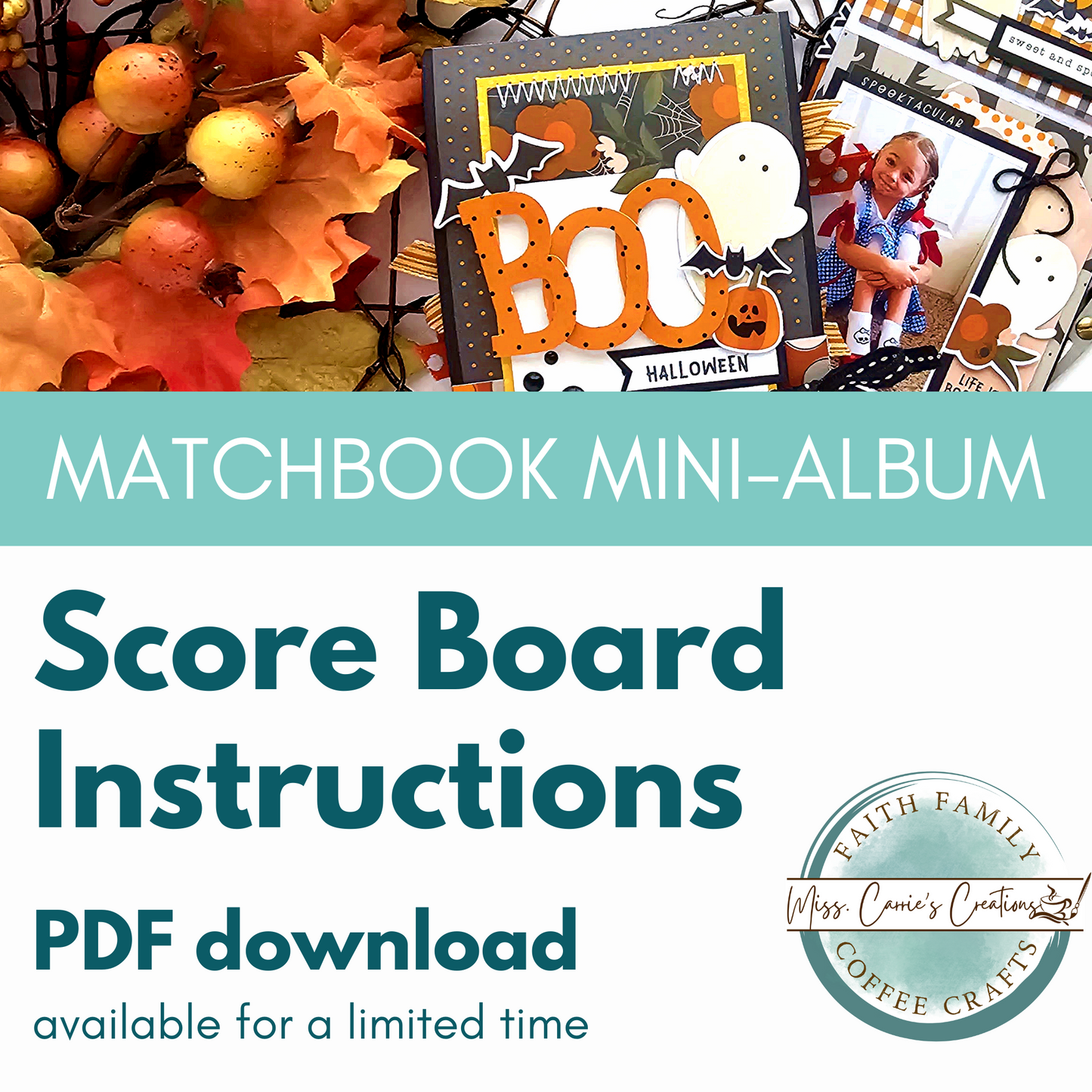 Matchbook Mini-Album Scoreboard Guide