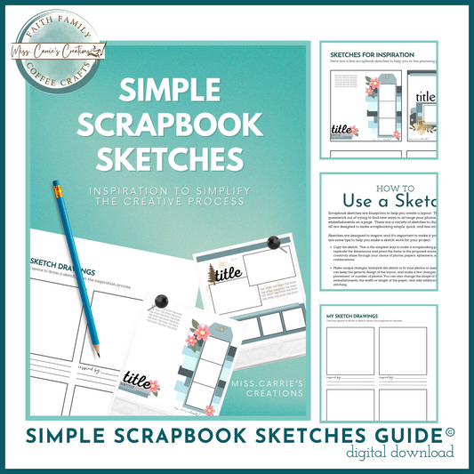 Simple Scrapbook Sketches