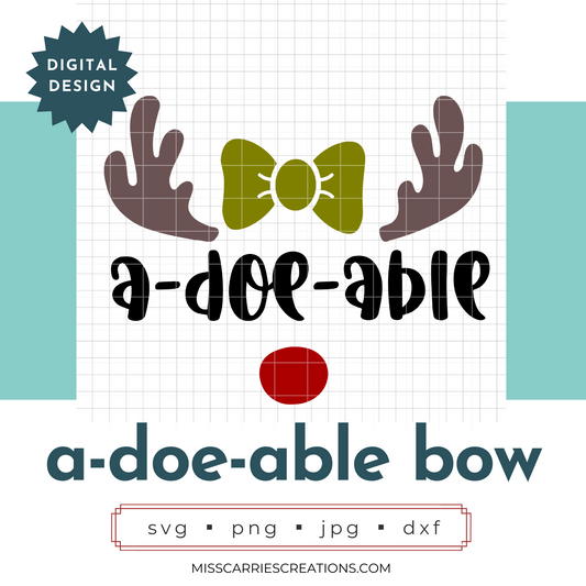 A-Doe-Able with Bow Cut File